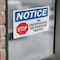 Signmission No Trespassing Or Through Traffic Sign, Vinyl Decal, 14in W x 10in L, 2PK OS-2PACK-NS-D-1014-L-14962 - alternate 4